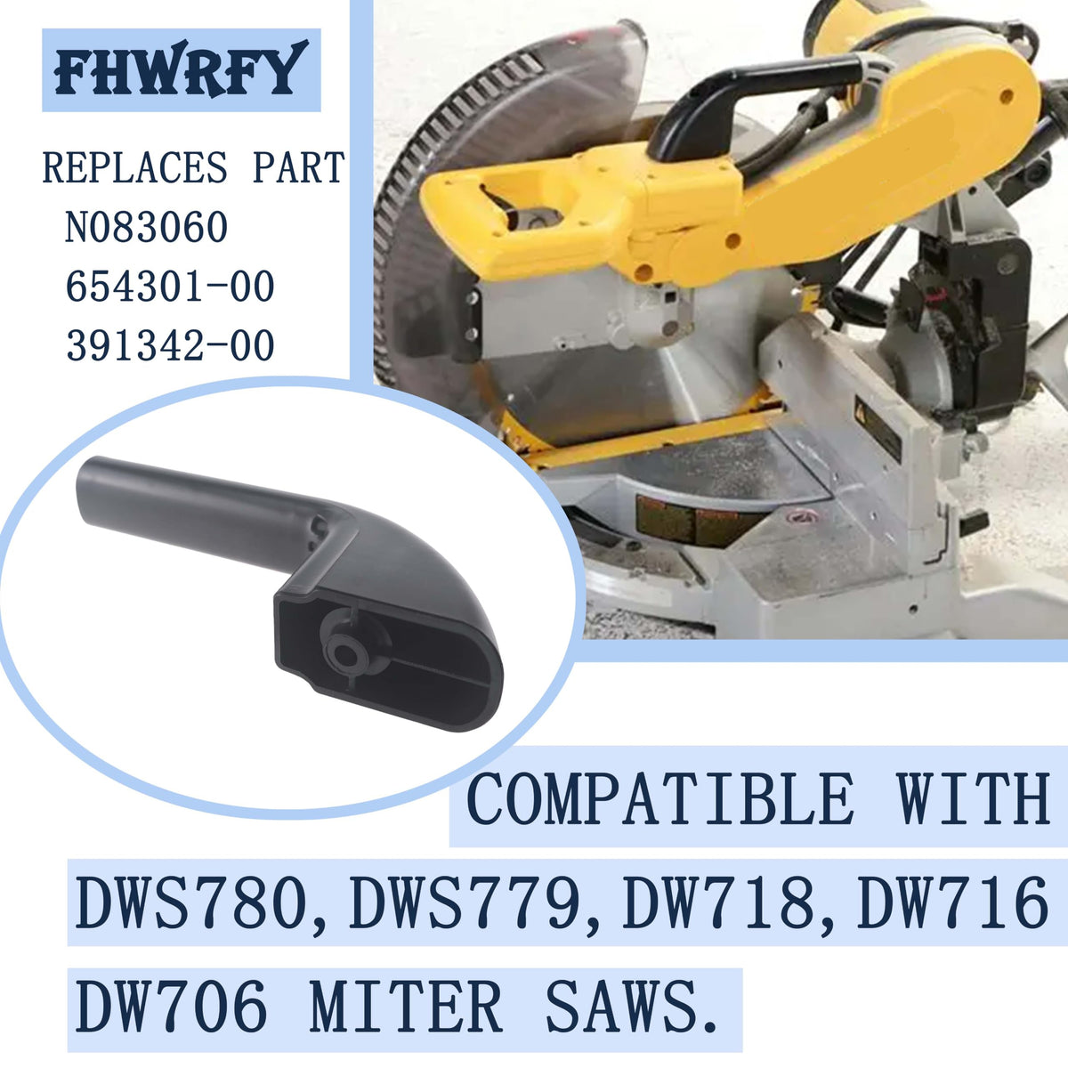 FHWRFY Replacement Miter Saw Carrying Handle N083060