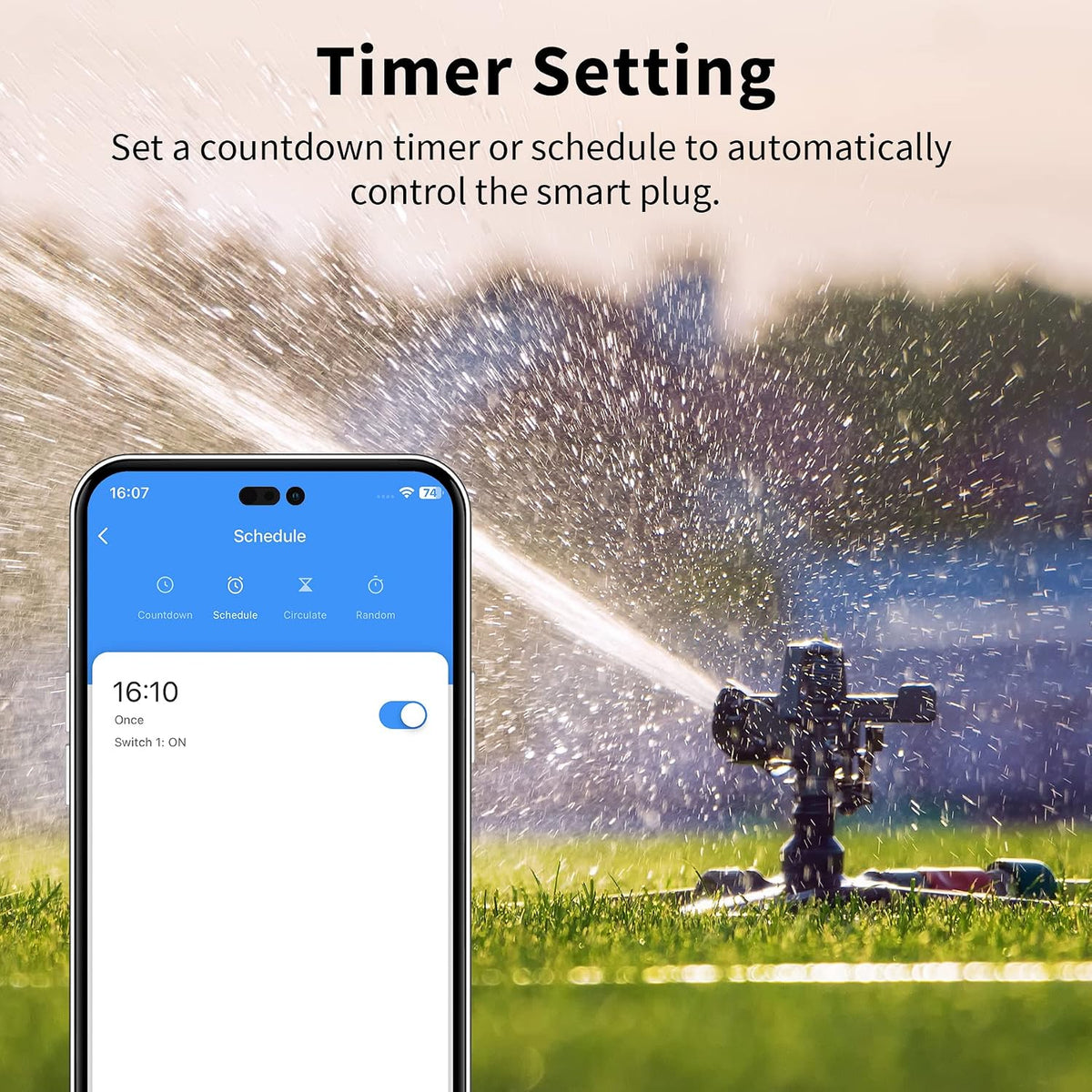 Heavy Duty Smart Plug, Wi-Fi Outdoor Smart Plug, Dimmer Plug Compatible with Alexa, Smart Life, Google Home