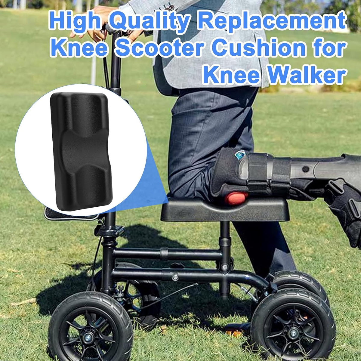 Mobility Knee Scooter Cushion Pad Replacement Part for Knee Walker