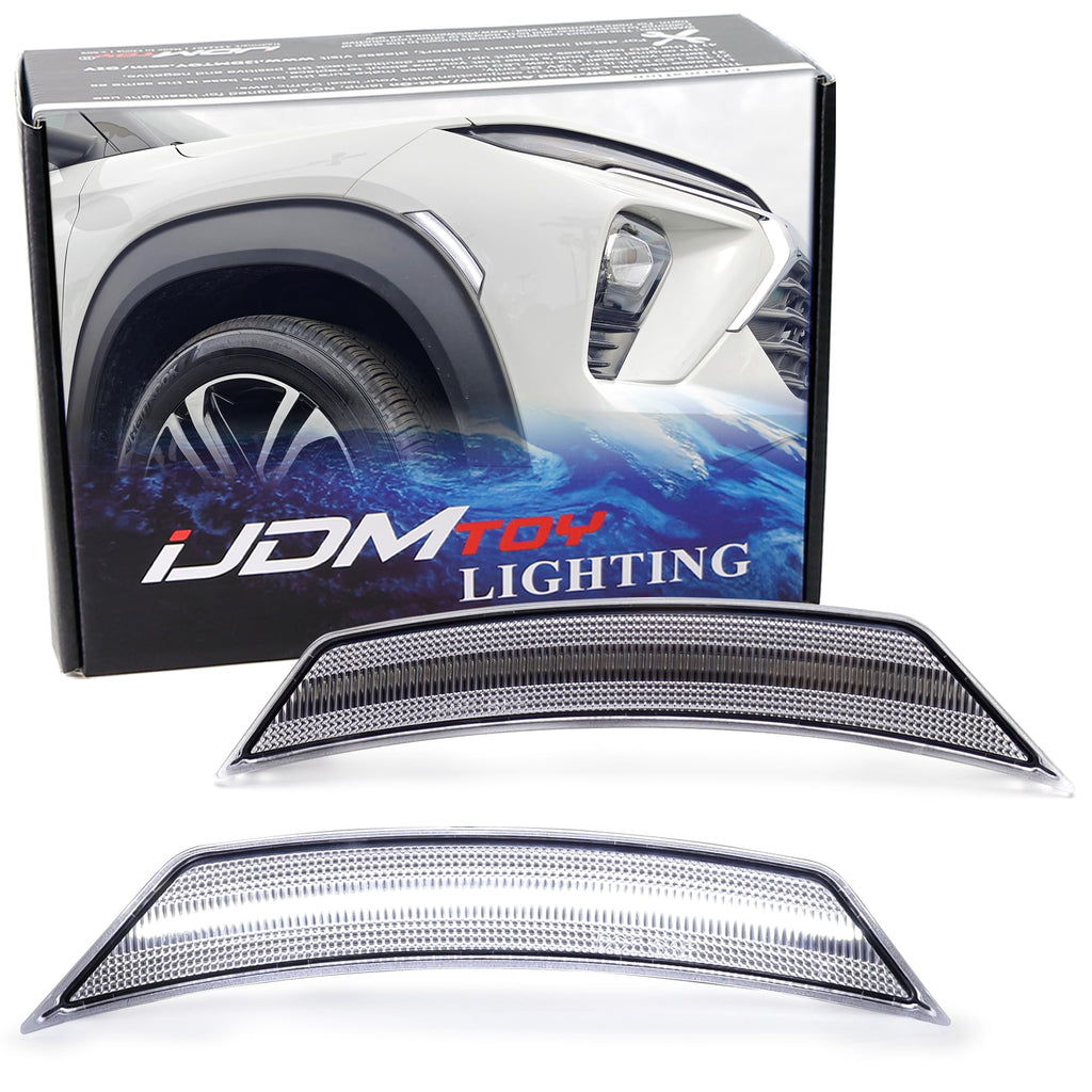 iJDMTOY LED Front Side Marker Lights For Chevy 2021+ Trailblazer Crossover