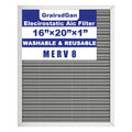 16x20x1 in. MERV 8 Reusable Washable HVAC Furnace Air Filter