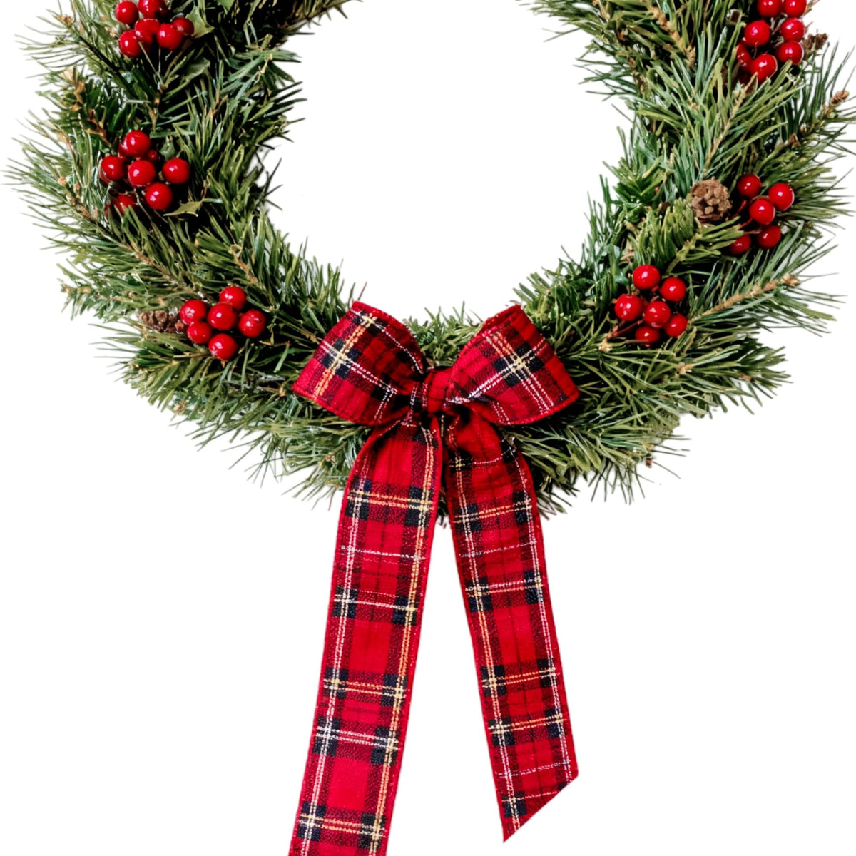 10 Yards Red/Blue/Yellow Buffalo Plaid Burlap Ribbon 2.5" Wired Edge Farmhouse Decor Tartan Check Pattern Ribbon for