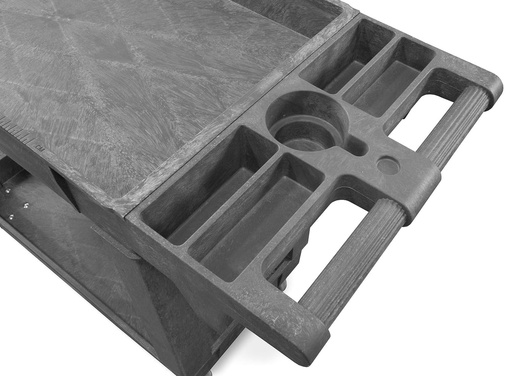 73009 500-Pound Capacity 40 by 17-Inch Two-Shelf Service Utility Cart