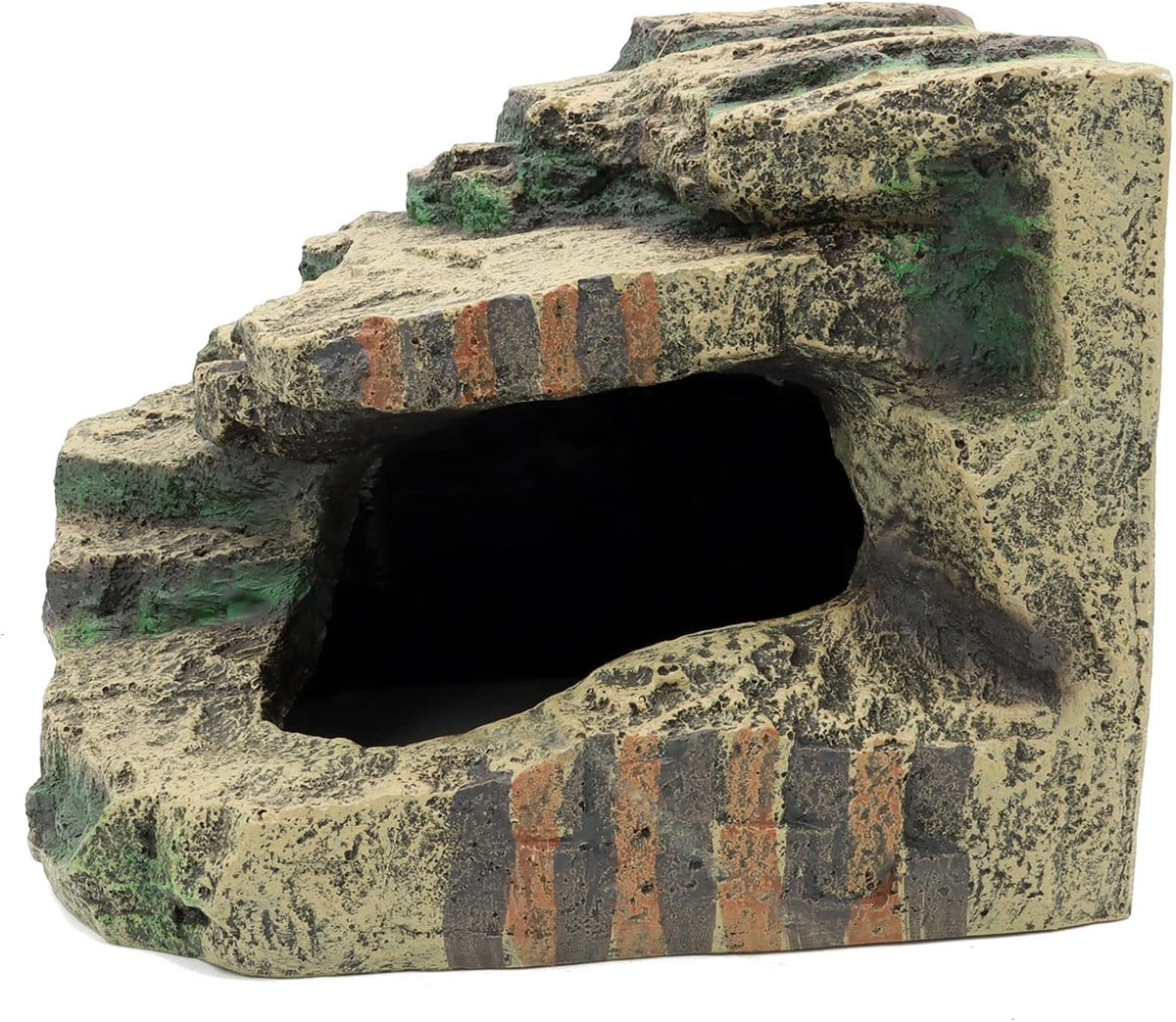 Large Resin Reptile Tank Accessories Hideouts Cave