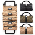 Official Legacy Tool Roll Bag, 5-Pocket, 20 x 12 in, Khaki