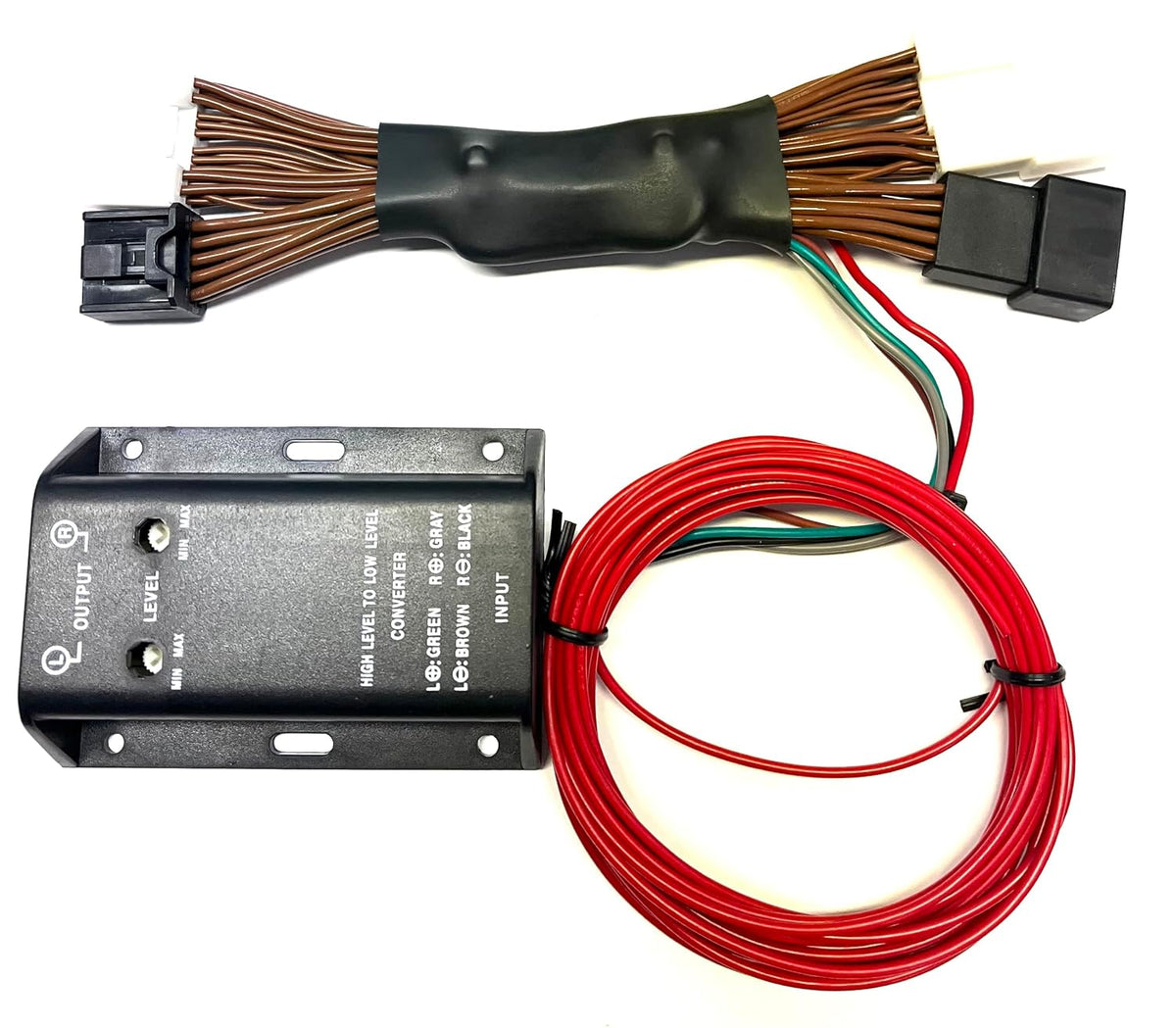 Add an Amp Amplifier Adapter Interface to Factory OEM Car Stereo Radio System for Select Toyota Vehicles- Add
