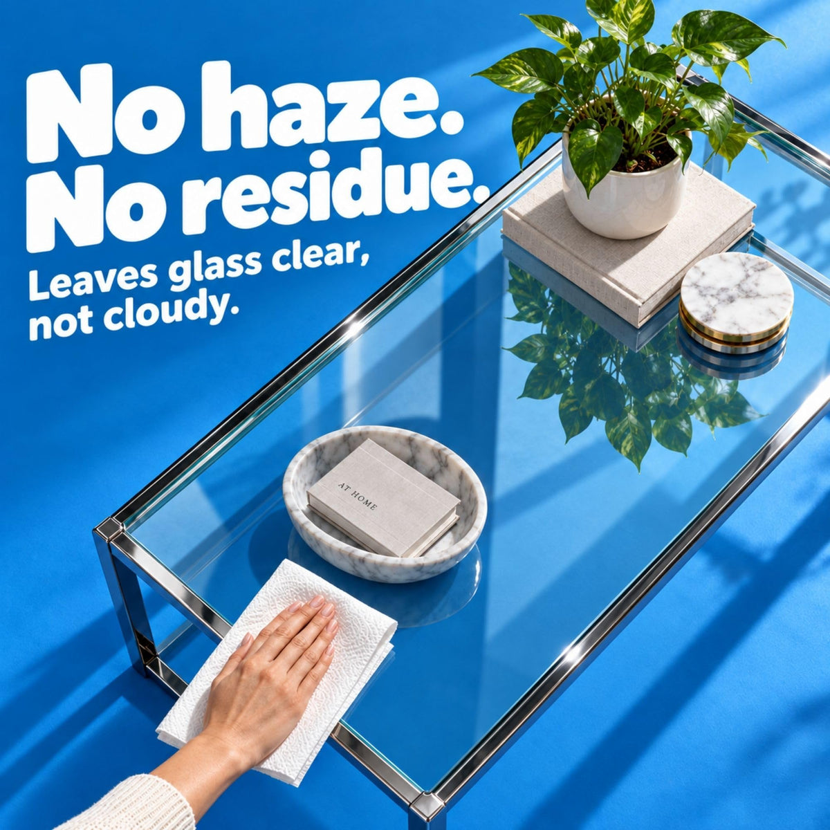 Perfect Glass Cleaner, Streak-Free, Ammonia-Free Window, Mirror, Screen, and Shower Door Cleaner, Indoor and Outdoor