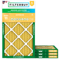 12x22x1 Air Filter MERV 11 Pet & Allergy Defense (4-Pack)