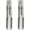 2Pcs M20x2.5 Metric Right-Hand Thread Tap, Hand Taper & Plug Tap Set