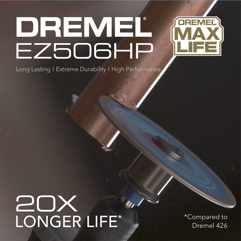 Dremel Max Life EZ506HP 1-12“ (38.1mm) Premium Metal Cutting Wheel