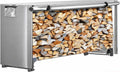 4/6/8/10/12ft Firewood Rack Cover 600D Oxford Fabric Heavy-Duty Waterproof Wood Rack Cover for Firewood, Weather