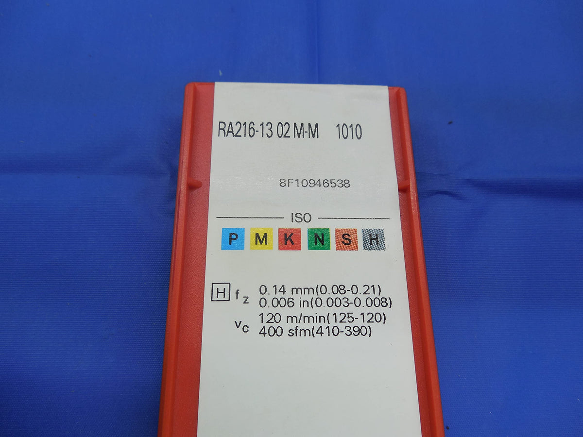 8PCS SANDVIK RA216-13 02 M-M 1010 Carbide Ball Nose Inserts COROMILL M19 Cutter