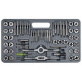 Anfrere 60pcs SAE & Metric Tap and Die Set, Essential Repair Tool Kit