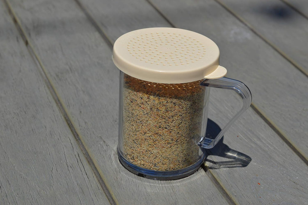 (96SKRD135) 10 oz Shaker w/Removable Salt & Pepper Lid - Camwear