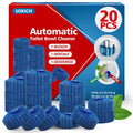 20 Pack Toilet Bowl Cleaner Tablets,Blue Automatic Toilet Tank Cleaners, Long-Lasting Household Toilet
