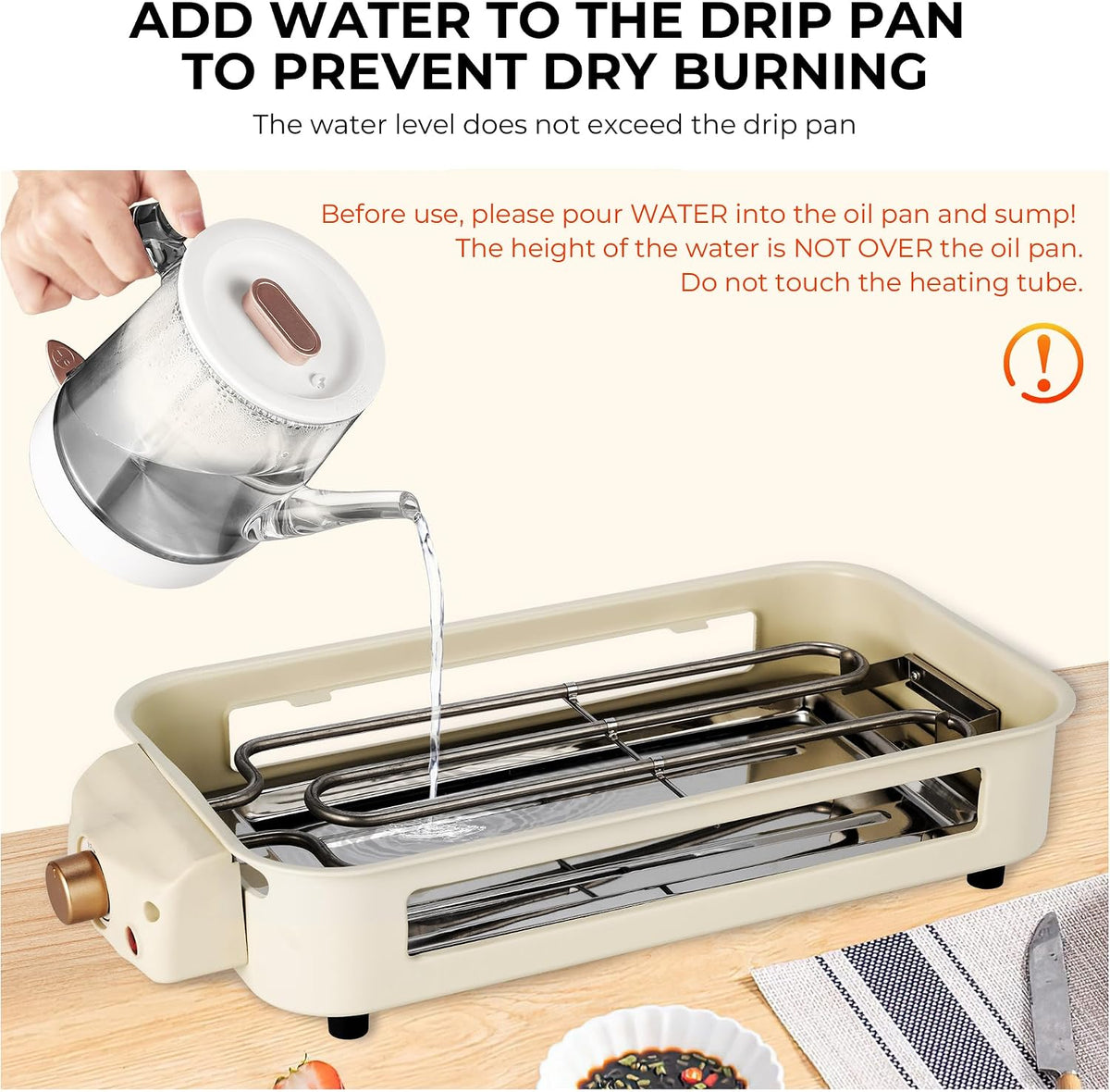 Electric Indoor Grill,2 in 1 Indoor Grills for Kitchen