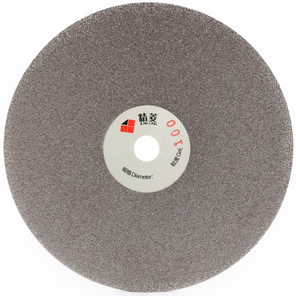 JINGLING 4" inch 100mm Diamond Flat Lap Disc Grinding Disk Grit 100 Coarse