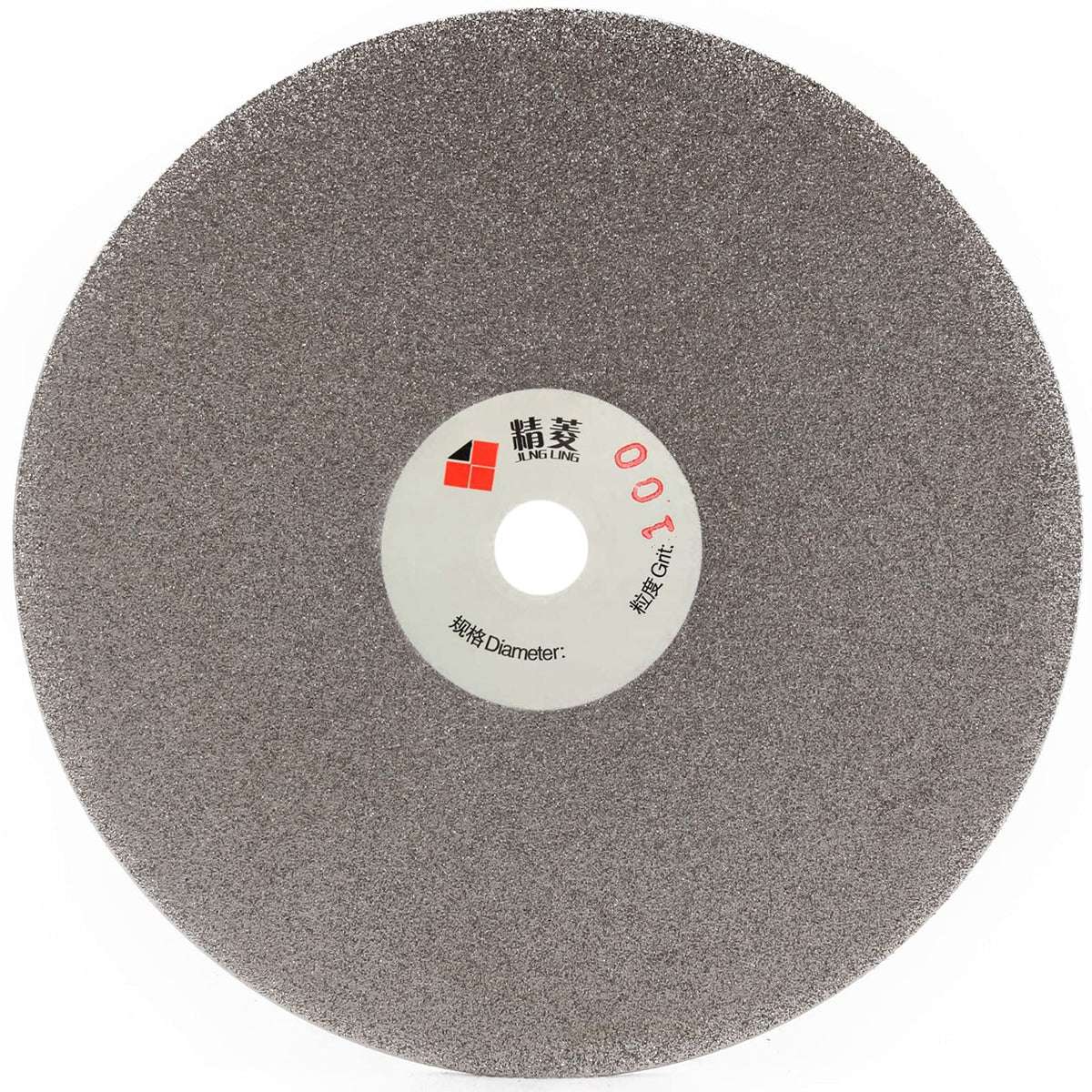 JINGLING 4" inch 100mm Diamond Flat Lap Disc Grinding Disk Grit 100 Coarse