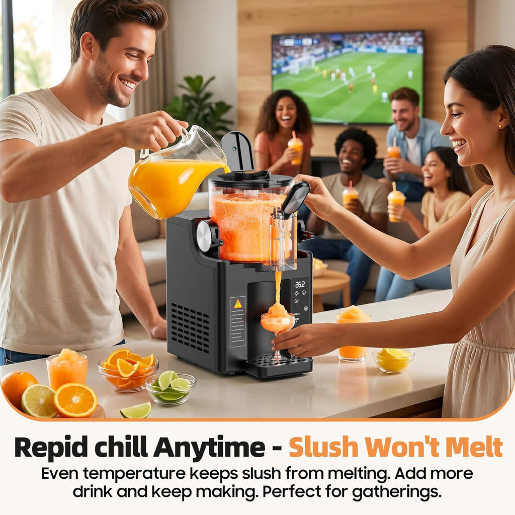 Slushie Machine for Home, 67oz No Ice Needed Frozen Drink Maker