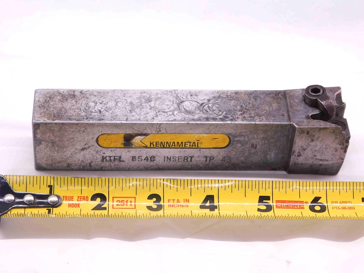 KENNAMETAL KTFL-854C Lathe Turning Tool Holder 1 X 1 1/4 Shank TP-43 Inserts - JJ2481CR5