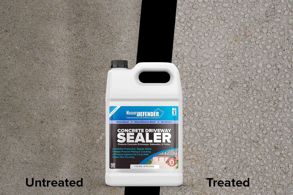 Concrete Sealer - Deep Penetrating Water Repellent, Silane Siloxane - 2.5 Gallon