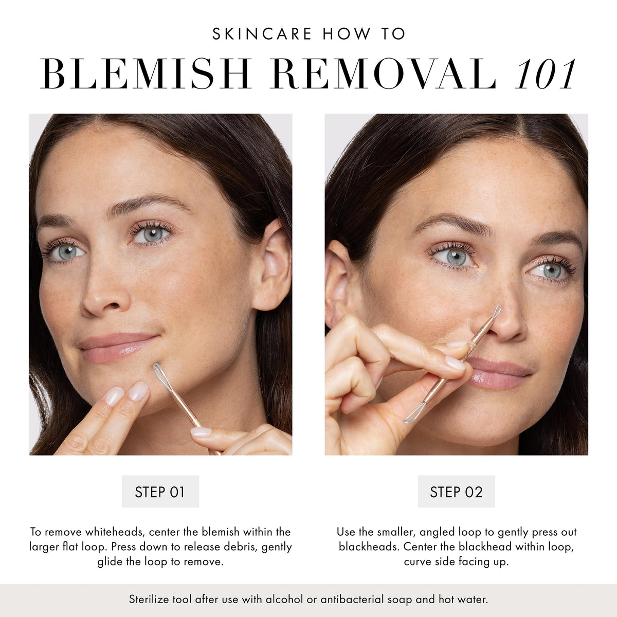 Whitehead and Blackhead Remover Rose Gold