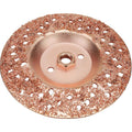 7" Carbide Tired Grinding Disc, 5/8"-11 Threaded Center