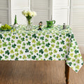 St. Patrick's Day Tablecloth 60 x 84 Inch Rectangular Cute Lucky