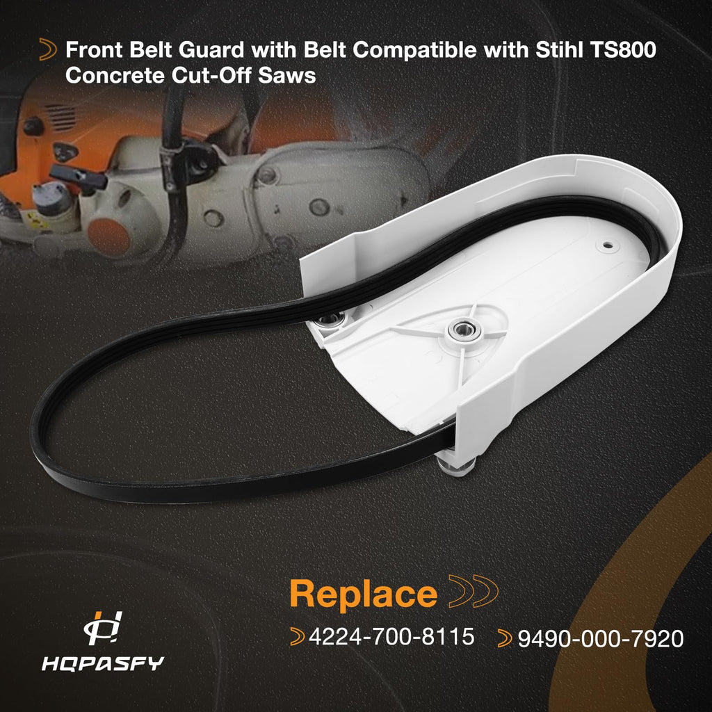 4224-700-8115 Front Belt Guard with Belt fits Stihl TS700