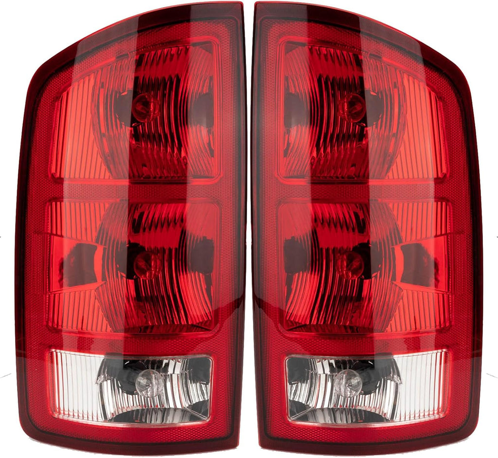 Pair Tail Light Fits 2002-2006 Dodge Ram 1500 2003-2006 Dodge Ram 2500 3500