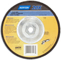 Norton 20X High Performance Abrasive Flap Disc, Zirconia Alumina 4-1/2" Diameter, 5/8"-11 Arbor Hub, Grit 80 Fine (Pack of 1)