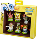 Officially Licensed Spongebob 6 Piece Mini Aquarium Ornament Set
