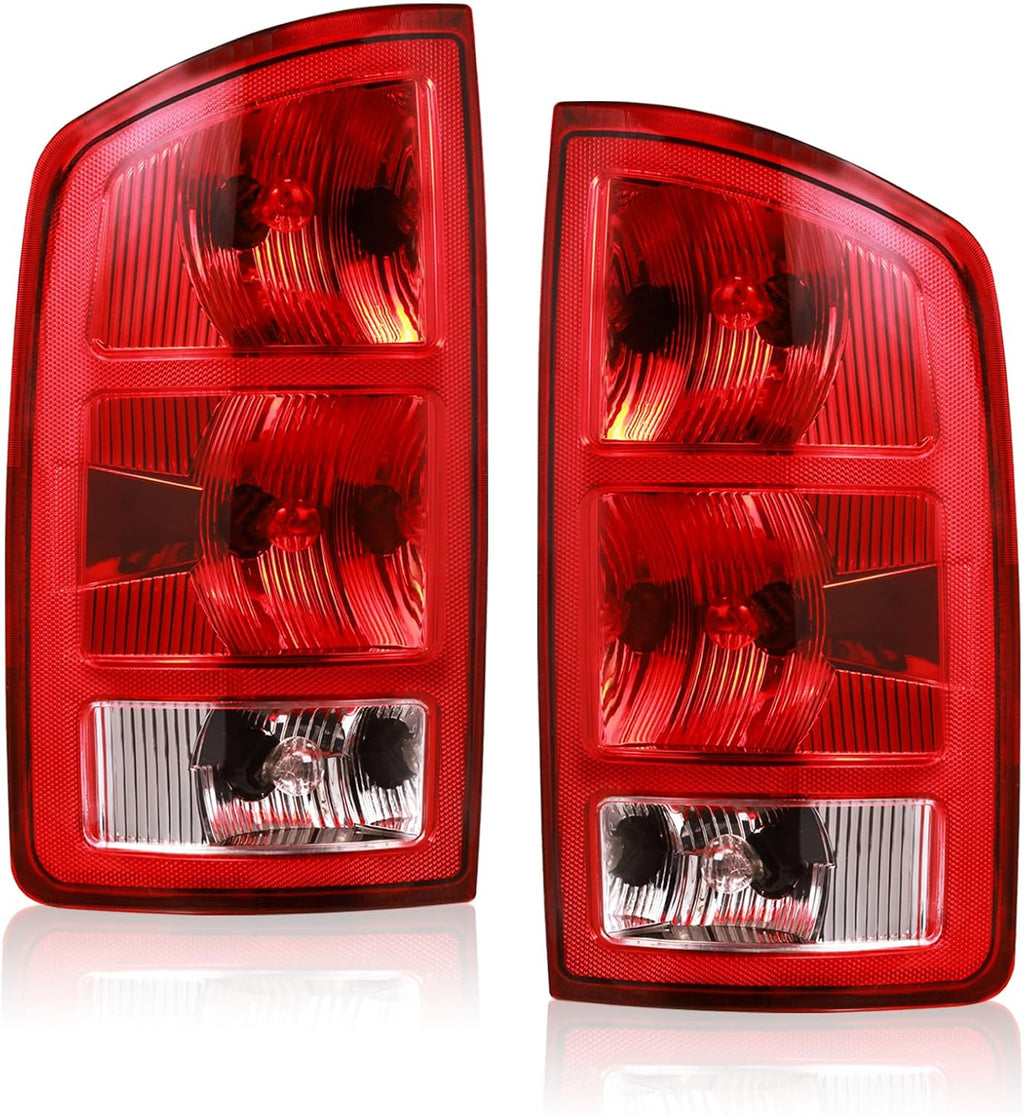 Tail Lights Compatible With 2002-2006 Dodge Ram 1500 2500 3500 Rear Lights