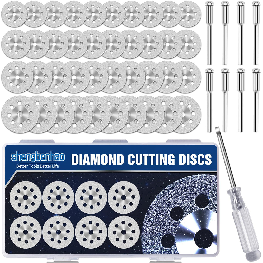 shengbenhao 20 22 25 30mm 40Pcs Diamond Cutting Wheel 545 for Dremel