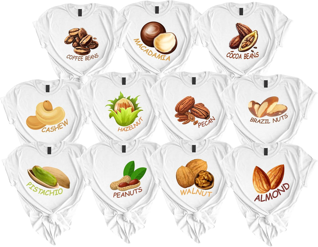 Bunch of Nuts Group Costume Shirt, Funny Matching Family Halloween Tee