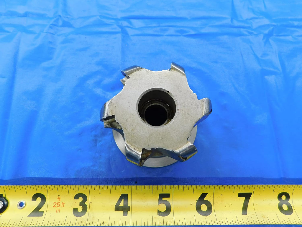 ISCAR 2 1/2 O.D. FACE Mill HM90 F90A D2.50-6-1.00 1" Pilot 6 Pockets AD**-1505 2.5 - FAX-MB7077