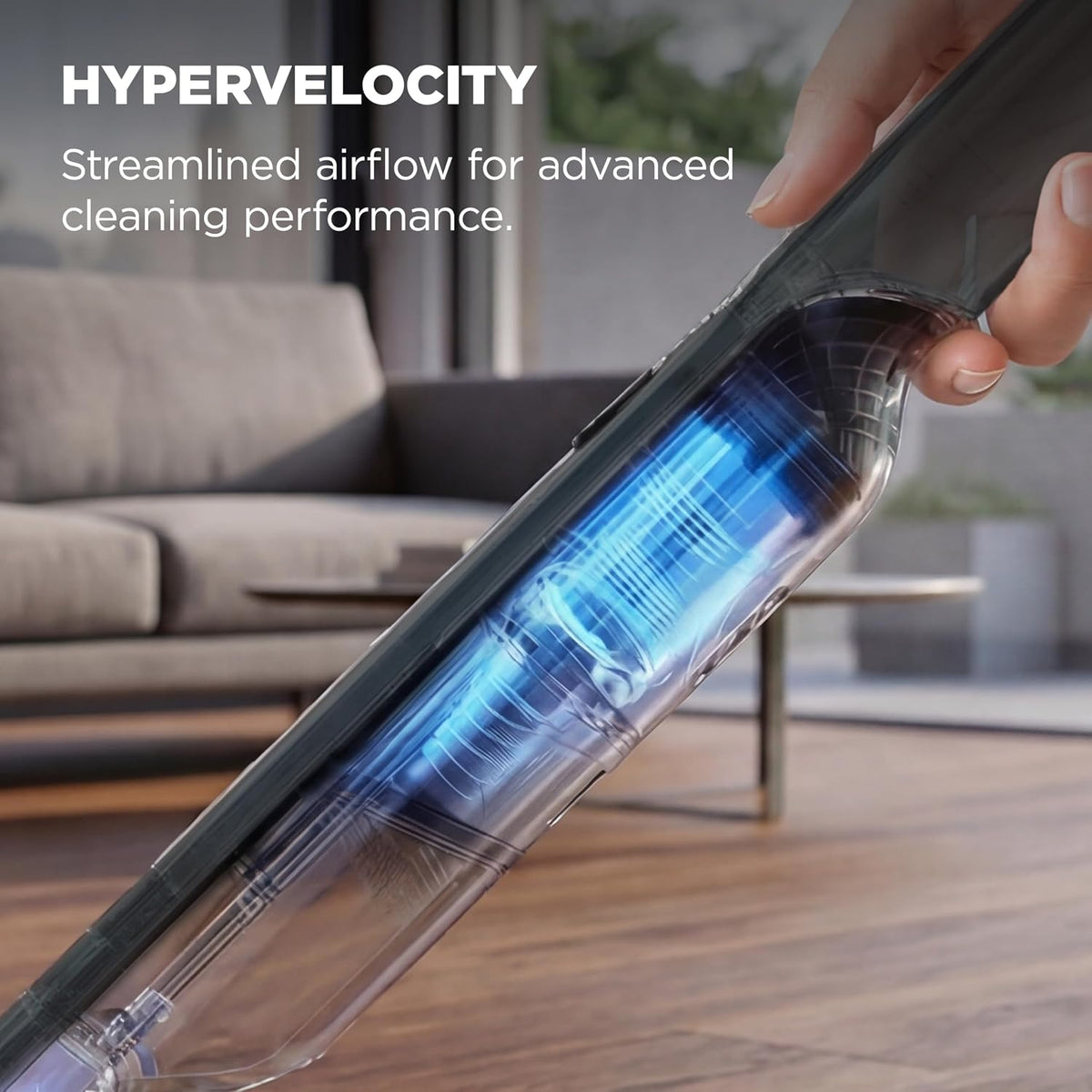 WANDVAC Cordless Hand Vac, Black, WV201BK | Lightweight at 1.4 Lbs., Powerful Suction for Pet Hair, Charging Dock