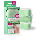 Anti Cellulite Body Wash in a 20+ Wash Sponge, Fresh Aloe, 3 Count