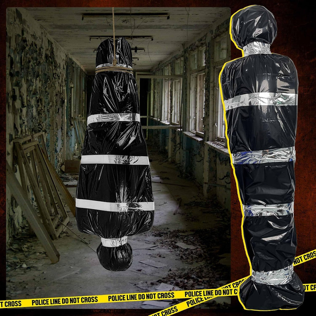 5ft Hanging Corpse Dead Victim Props Halloween Decorations Outdoor