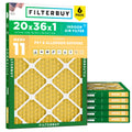20x36x1 Air Filter MERV 11 Pet & Allergy Defense (6-Pack)