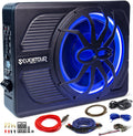 10" 800W Under Seat Car Subwoofer and amp package,Pure and Pleasant Bass | Car/Truck Audio Sub Built in