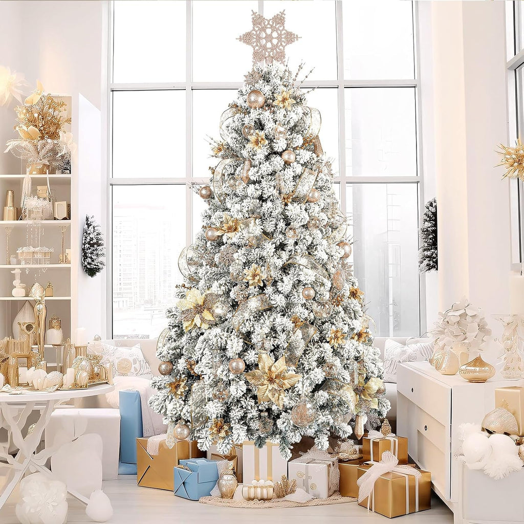 86PCS Christmas Tree Ornaments Clear Set