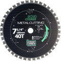 7-1/4 Inch Metal Cutting Circular Saw Blade, Cermet 40T, 5/8" Arbor