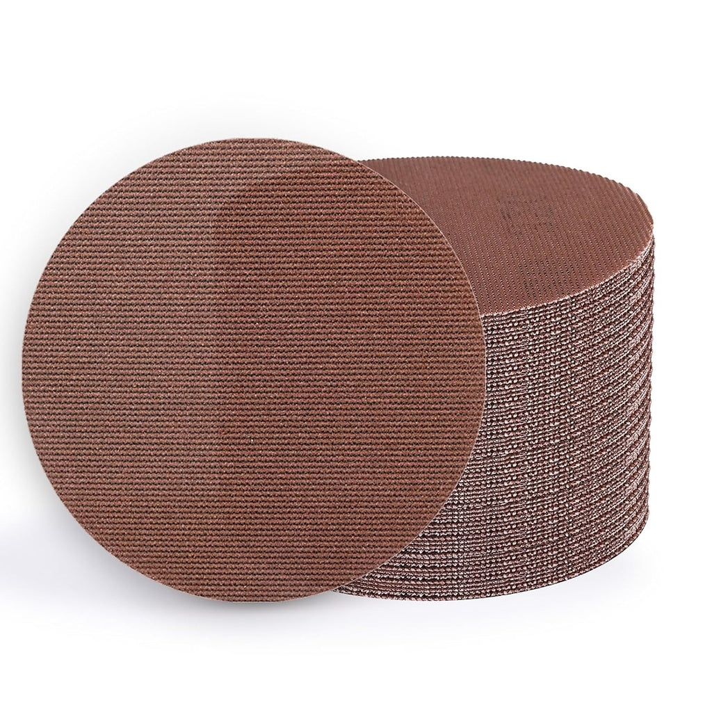 50 Pcs 5 Inch Mesh Sanding Disc for Random Orbital Sander 400 Grit