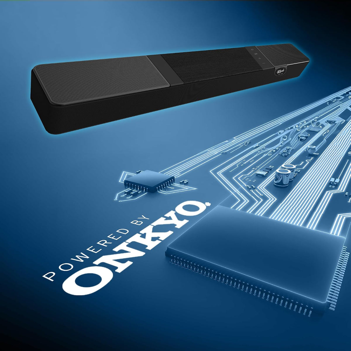 Flexus CORE 100 2.1 Channel Powered by Onkyo Bluetooth Sound Bar with Dolby Atmos and Custom Tuned Bass - Black, 28" W