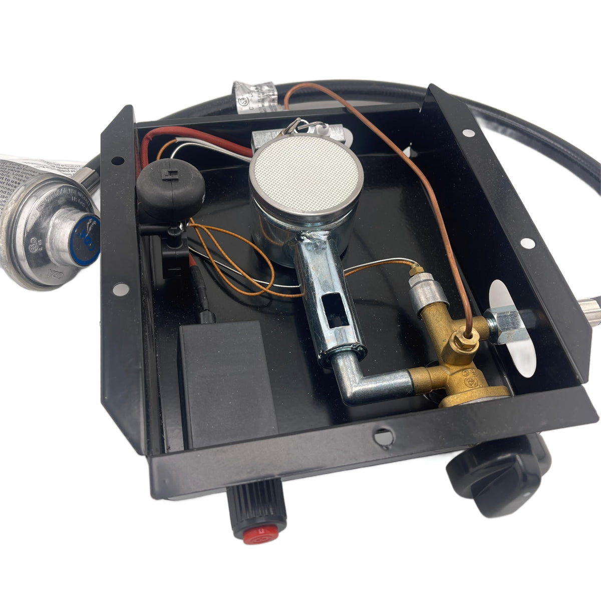 3 Bolt Pyramid Patio Heater Glass Tube Control Box Assembly 47 000 BTU GSH BFC SGT HLDS01