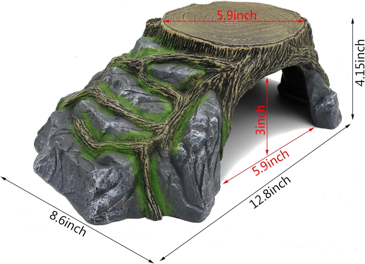 Extra Large Resin Reptile Hideouts Cave Habitat Decor