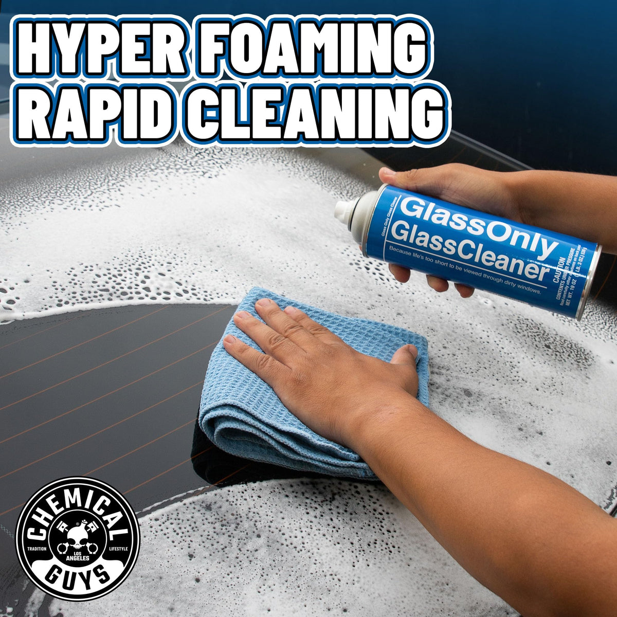 Foaming Glass & Window Cleaner, Ammonia-Free Spray, 19 oz