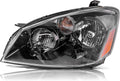 Aosky Halogen Model Headlight Assembly Fit for 2005-2006 Nissan Altima, OEM Style Driver Left Side Headlamp