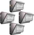 Lightdot Wall Pack LED Exterior Light, 4 Pack 150W Outside Lighting